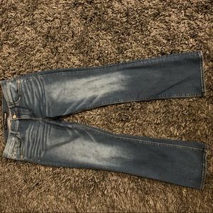 Express Barely Boot Jeans